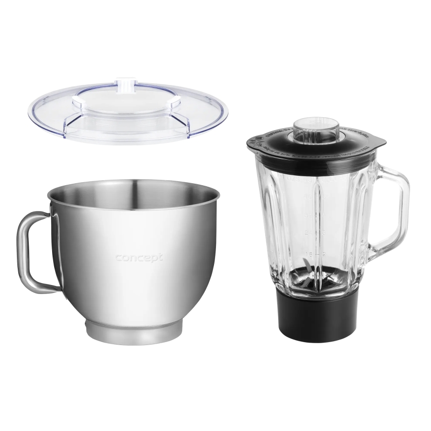 Concept RM6000 - Küchenmaschine mit Planetenrührwerk DOUGH EXPERT 1900 W/230 V anthrazit/edelstahl