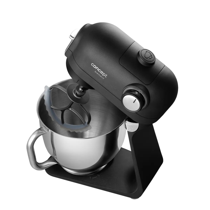 Concept RM8000 - Küchenmaschine mit Edelstahlschüssel 1200W/230V schwarz