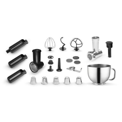 Concept RM8000 - Küchenmaschine mit Edelstahlschüssel 1200W/230V schwarz