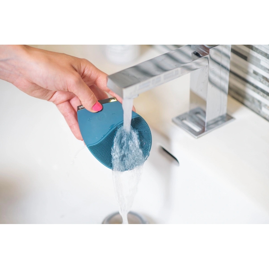 Concept SK9100 - Gesichtsreinigungsbürste SONIVIBE 2W/5V 250 mAh IPX7 blau