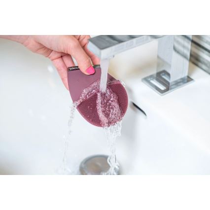 Concept SK9101 - Gesichtsreinigungsbürste SONIVIBE 2W/5V 250 mAh IPX7 rot