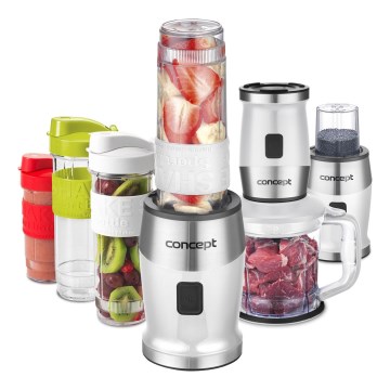Concept SM3391 - Smoothie-Mixer mit Zubehör 700W/230V weiß