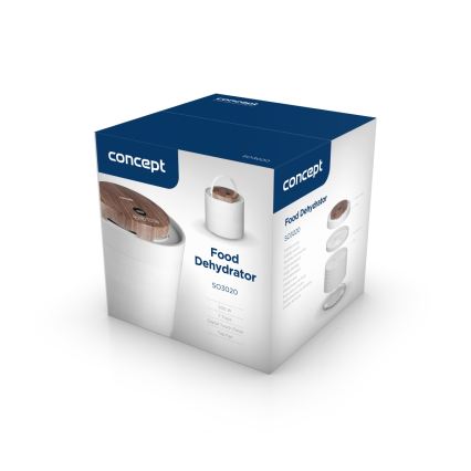 Concept SO3020 - Dörrautomat für Lebensmittel 500 W / 230 V, weiß