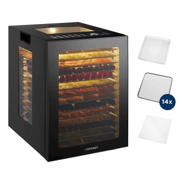 Concept SO5000 - Dörrautomat für Lebensmittel 850W/230V schwarz