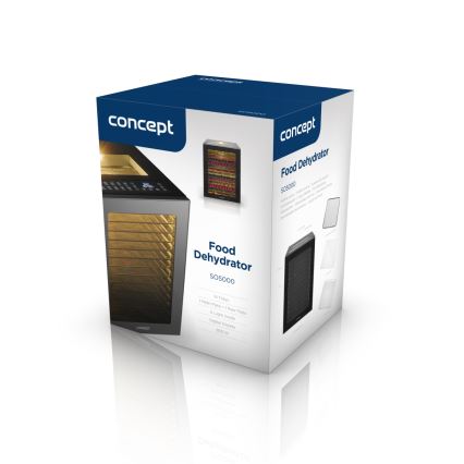 Concept SO5000 - Dörrautomat für Lebensmittel 850W/230V schwarz