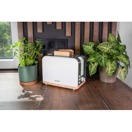 Concept TE2015 - Toaster mit zwei Schlitzen 930W/230V weiß