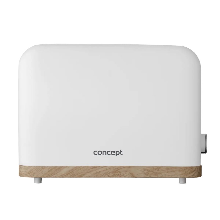 Concept TE2015 - Toaster mit zwei Schlitzen 930W/230V weiß