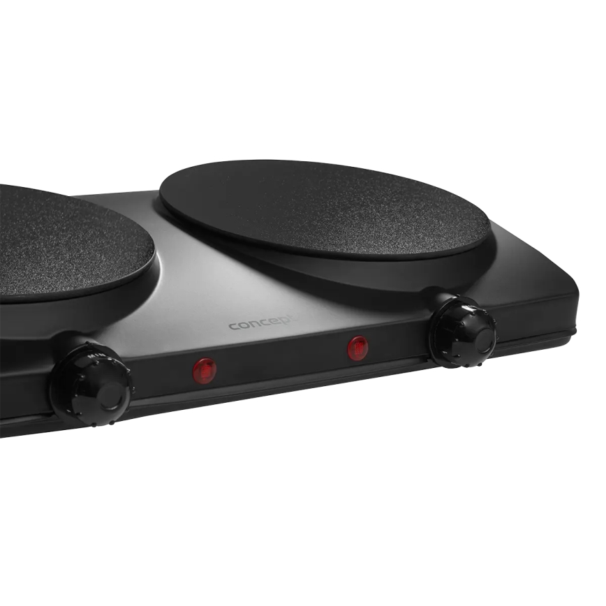 Concept VE3060 - Doppelkochplatte 2500W/230V schwarz