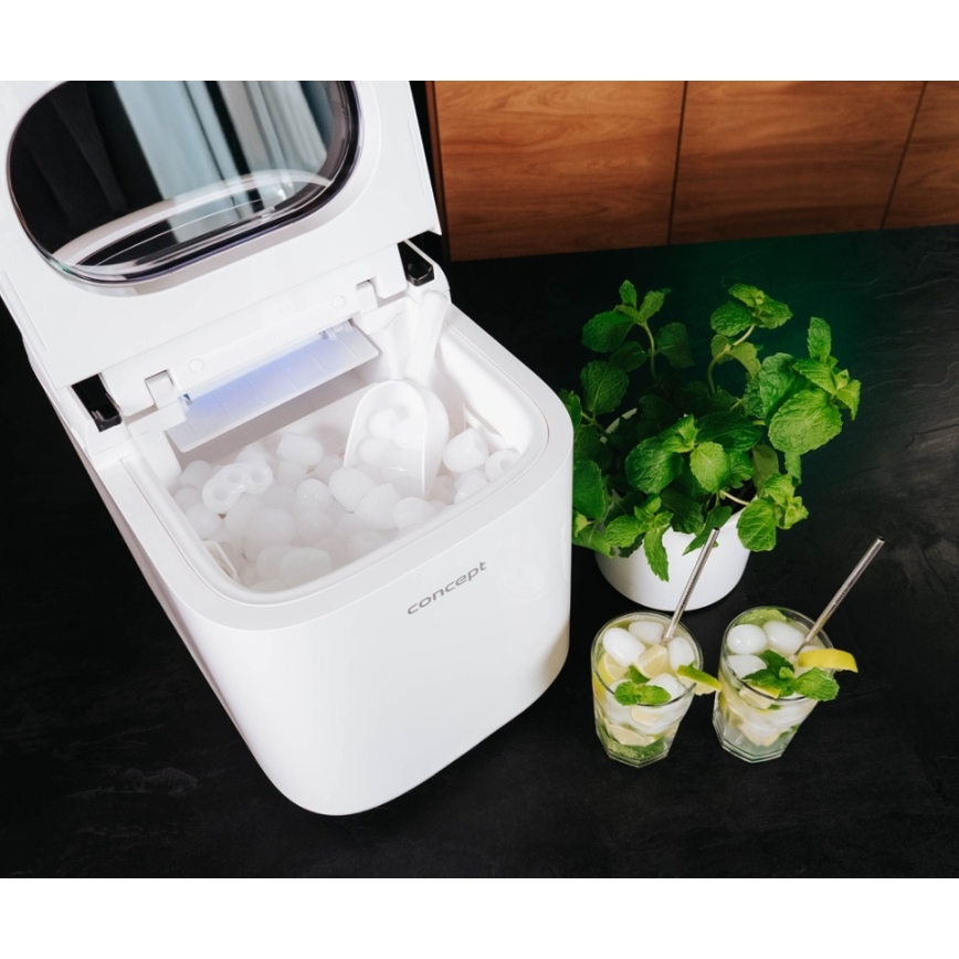 Concept VL1520 - Eiswürfelbereiter 150W/230V Wi-Fi weiß