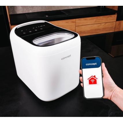 Concept VL1520 - Eiswürfelbereiter 150W/230V Wi-Fi weiß