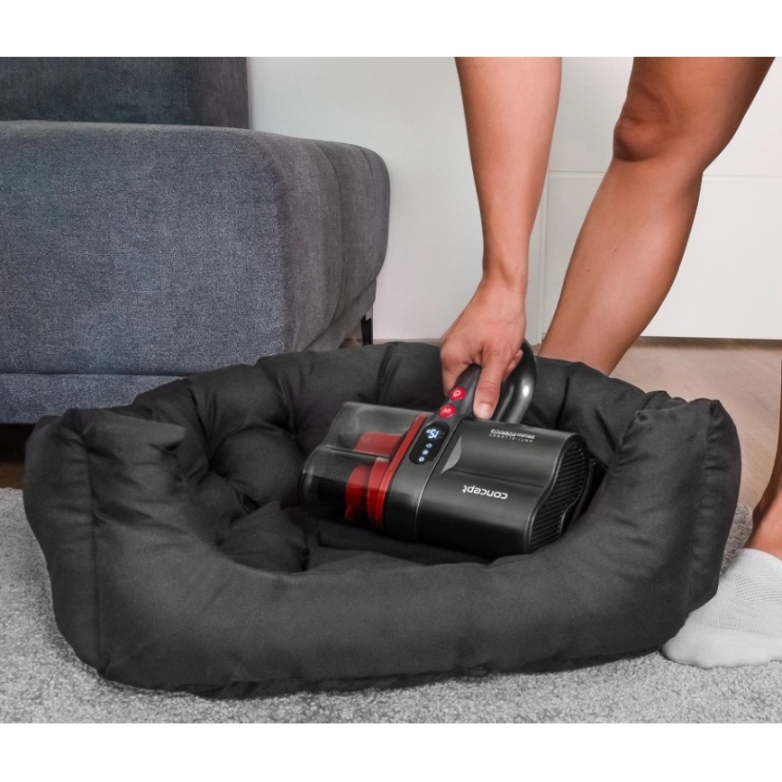 Concept VP2000 - Antibakterieller Handstaubsauger mit UV-C-Lampe LUMISTAR 120W/11,1V