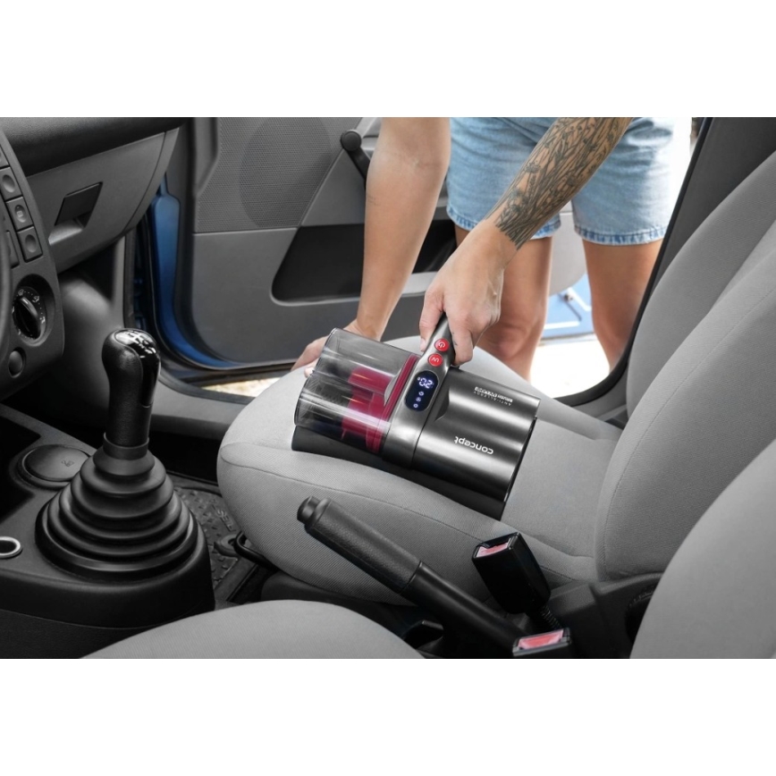 Concept VP2000 - Antibakterieller Handstaubsauger mit UV-C-Lampe LUMISTAR 120W/11,1V