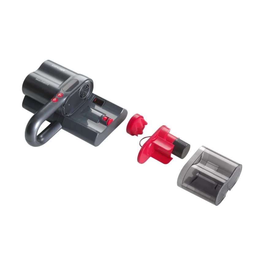 Concept VP2000 - Antibakterieller Handstaubsauger mit UV-C-Lampe LUMISTAR 120W/11,1V