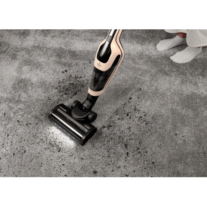 Concept VP4220 - Kabelloser 3-in-1 Stielstaubsauger AQUAGLIDE 160 W / 28,8 V / 2200 mAh, Beige