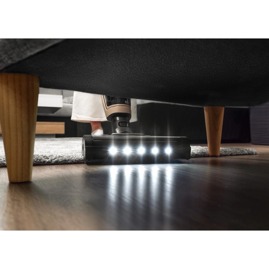 Concept VP4220 - Kabelloser 3-in-1 Stielstaubsauger AQUAGLIDE 160 W / 28,8 V / 2200 mAh, Beige