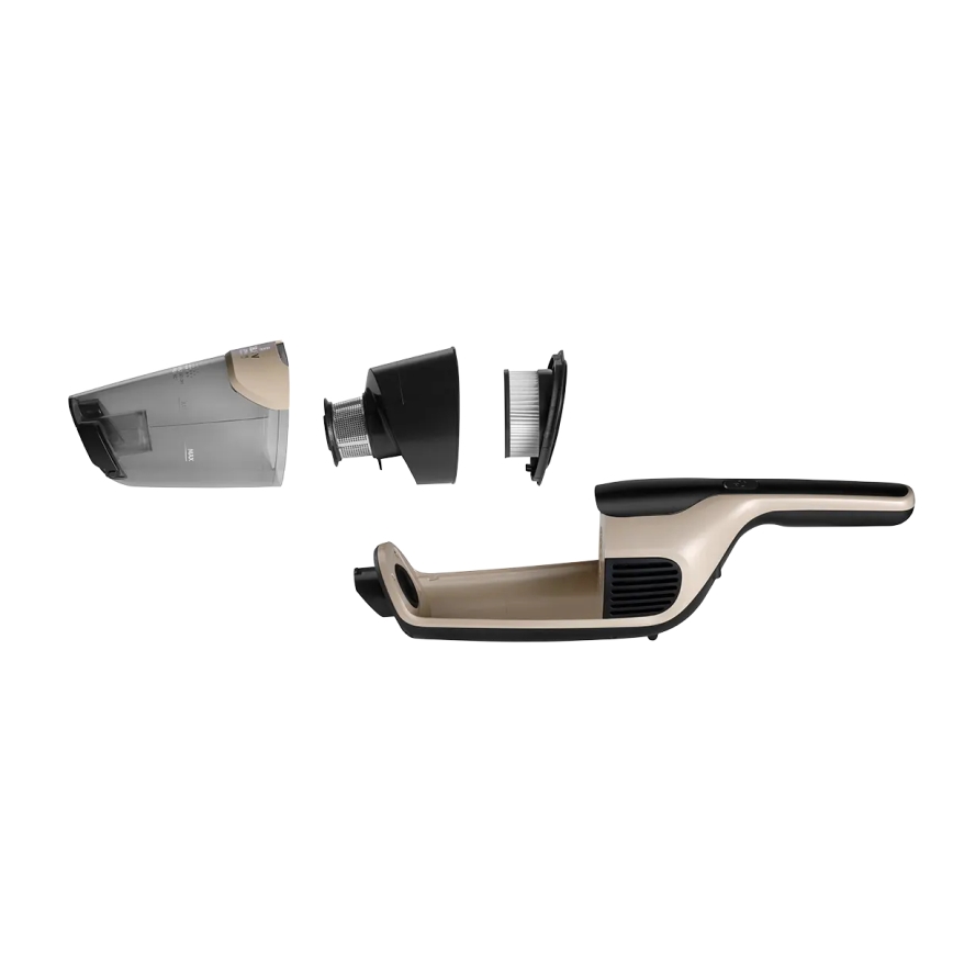 Concept VP4220 - Kabelloser 3-in-1 Stielstaubsauger AQUAGLIDE 160 W / 28,8 V / 2200 mAh, Beige