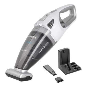 Concept VP4370 - Handstaubsauger WET & DRY PERFECT CLEAN 90W/14,8V 2200 mAh weiß