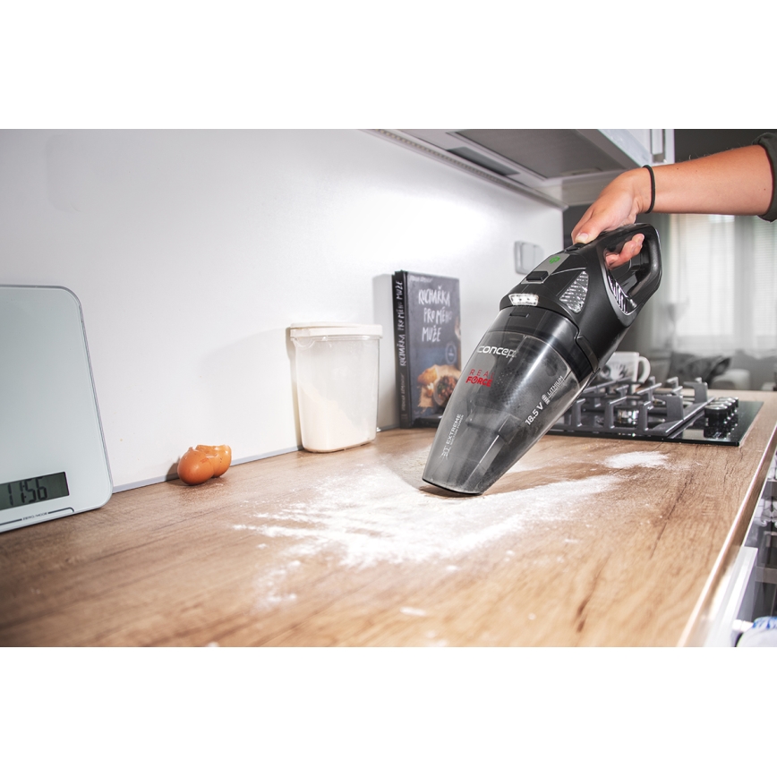 Concept VP4380 - Handstaubsauger REAL FORCE 110W/18,5V 2200 mAh schwarz