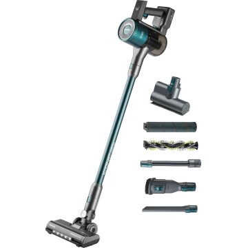 Concept VP6045 – 2-in-1 Akku-Stiel- und Handstaubsauger ICONIC SUCTION PRO, 450 W / 29,6 V, 2500 mAh, blau