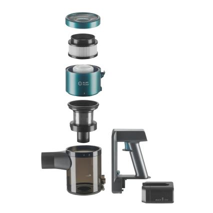 Concept VP6045 – 2-in-1 Akku-Stiel- und Handstaubsauger ICONIC SUCTION PRO, 450 W / 29,6 V, 2500 mAh, blau