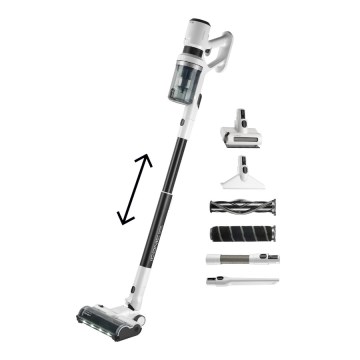 Concept VP6125 - 2-in-1 Stiel- und Handstaubsauger ICONIC Comfort Telescope 400W/29,6V 2000 mAh Weiß