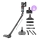 Concept VP6260 - Stielstaubsauger 4-in-1 ULTIMATE PRO+ 500 W / 29,6 V, 2200 mAh, schwarz