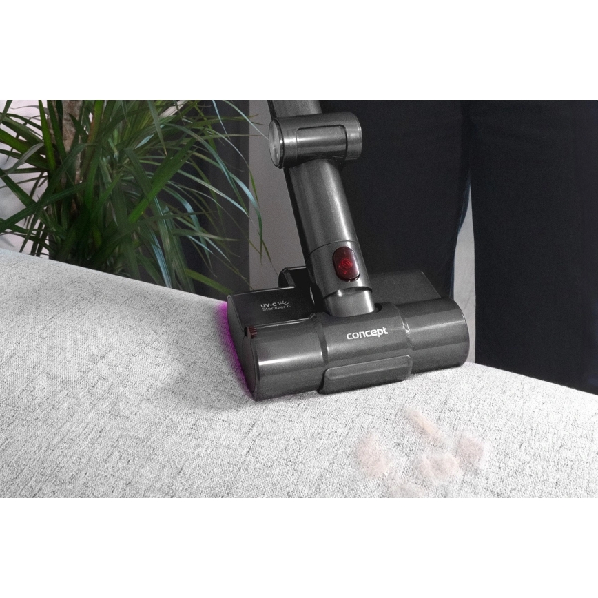 Concept VP6300 - 5-in-1 Akku-Stielsauger ULTIMATE COMPLETE PRO 500W/25,9V 2500 mAh schwarz