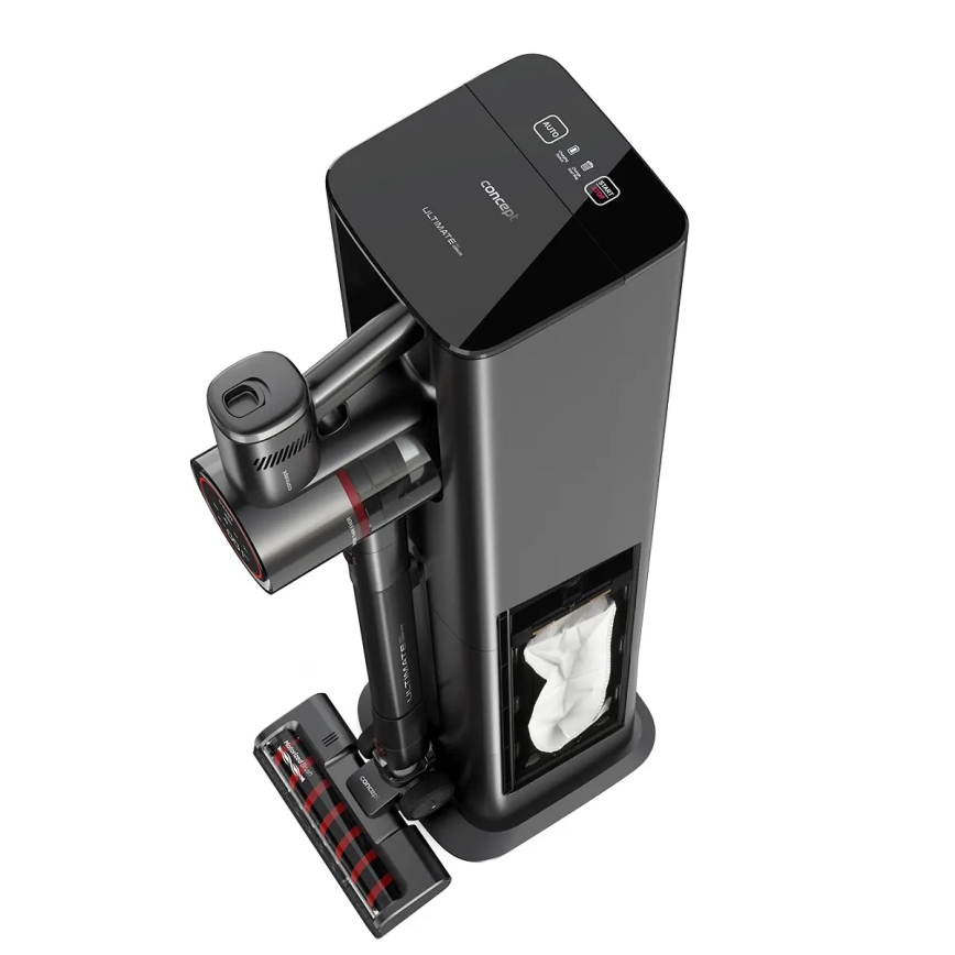 Concept VP6300 - 5-in-1 Akku-Stielsauger ULTIMATE COMPLETE PRO 500W/25,9V 2500 mAh schwarz