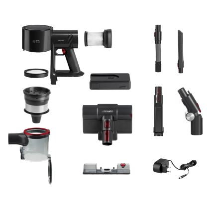Concept VP6300 - 5-in-1 Akku-Stielsauger ULTIMATE COMPLETE PRO 500W/25,9V 2500 mAh schwarz