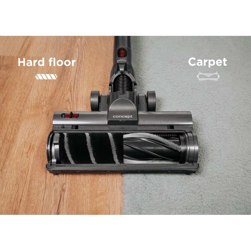 Concept VP6310 - Stielstaubsauger 3-in-1 ULTIMATE COMPLETE LIGHT 420W/25,9V 2200 mAh schwarz
