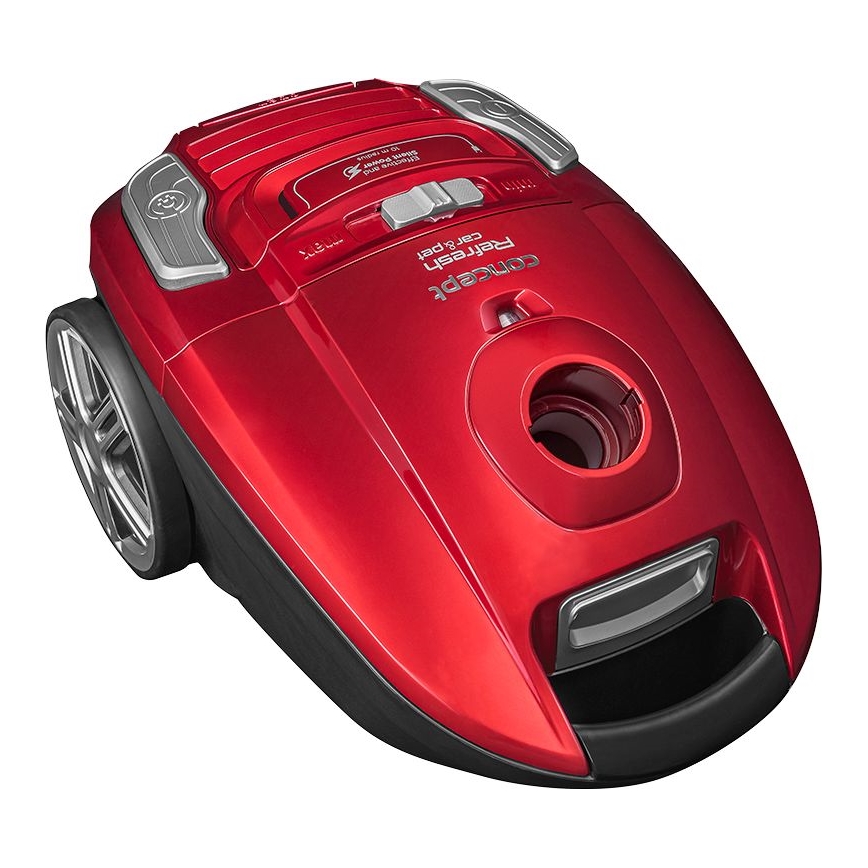 Concept VP8224 - Beutel-Staubsauger REFRESH CAR&PET 3,5 l 700W/230V rot