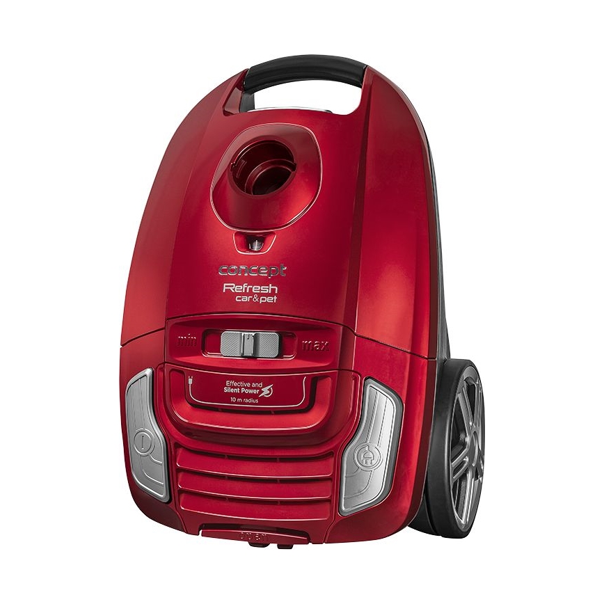 Concept VP8224 - Beutel-Staubsauger REFRESH CAR&PET 3,5 l 700W/230V rot