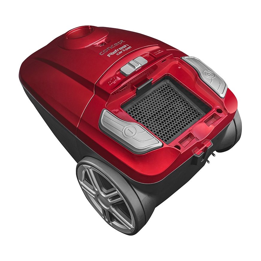 Concept VP8224 - Beutel-Staubsauger REFRESH CAR&PET 3,5 l 700W/230V rot