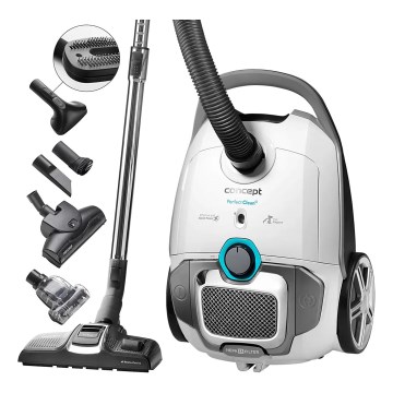 Concept VP8291 - Beutelstaubsauger PERFECT CLEAN PET EXPERT 700W/230V weiß