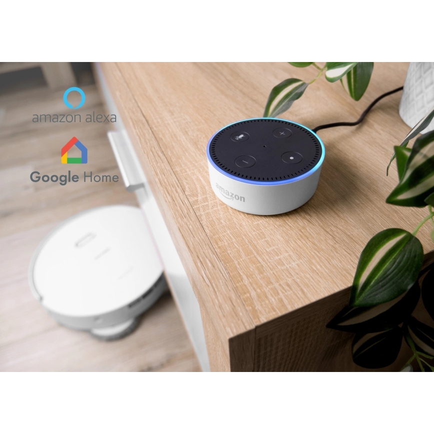 Concept VR4050 - Smarter 2-in-1 Saug- und Wischroboter OPTIMUS AQUA PRO LASER 3D, 600 W / 230 V, 5200 mAh, Wi‑Fi, weiß