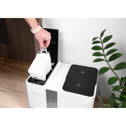 Concept VR4050 - Smarter 2-in-1 Saug- und Wischroboter OPTIMUS AQUA PRO LASER 3D, 600 W / 230 V, 5200 mAh, Wi‑Fi, weiß