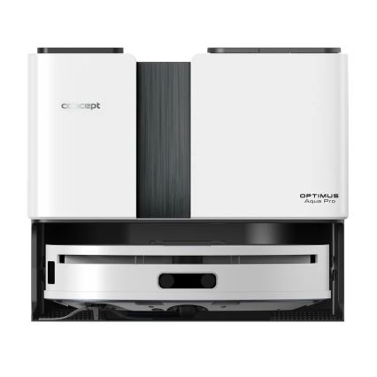 Concept VR4050 - Smarter 2-in-1 Saug- und Wischroboter OPTIMUS AQUA PRO LASER 3D, 600 W / 230 V, 5200 mAh, Wi‑Fi, weiß