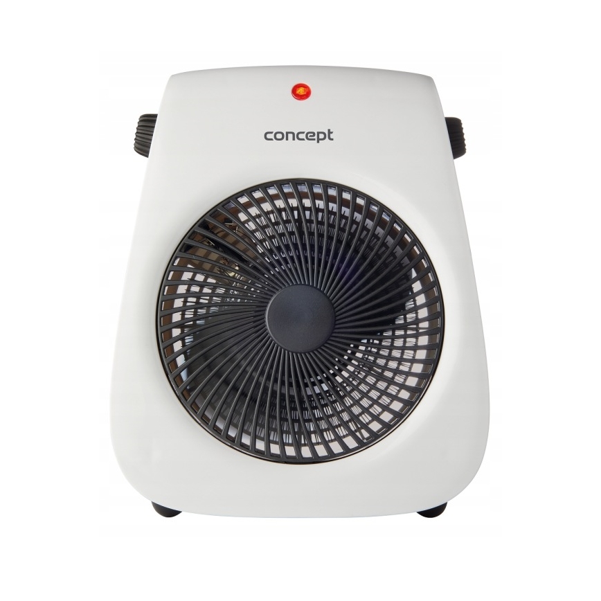 Concept vt7040 - Ventilator mit Heizelement 1000/2000W/230V weiß