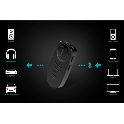 CONNECT IT CFF-4050-BK - Bluetooth-Audioempfänger AUX 110 mAh