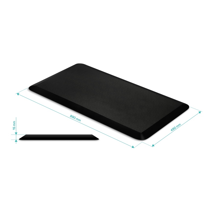 CONNECT IT CFH-4200-BK - Anti-Ermüdungs-Fußmatte schwarz