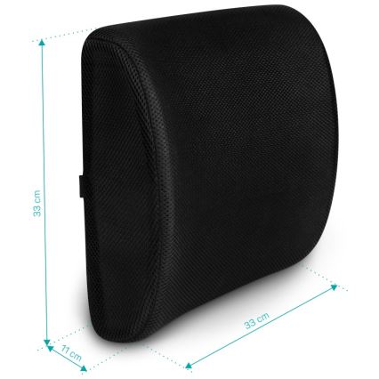 CONNECT IT CFH-5300-BK - Lendenwirbelstütze für den Stuhl schwarz
