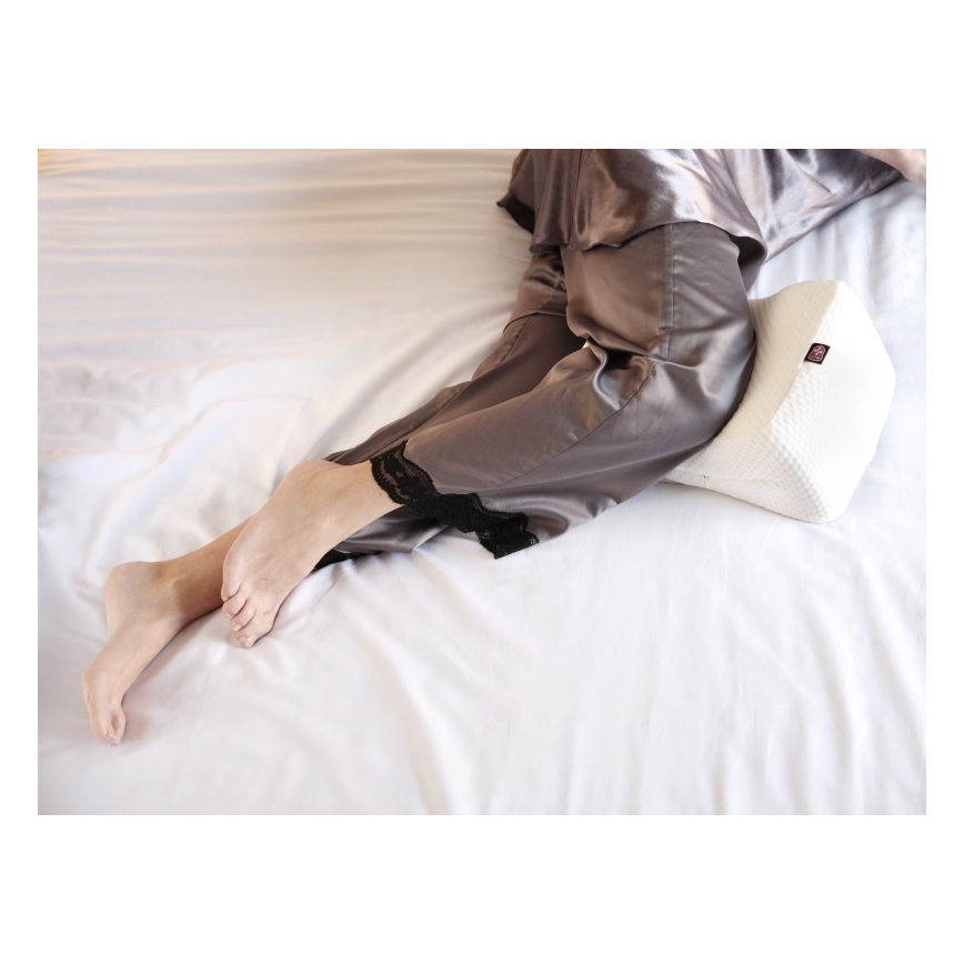 CONNECT IT CFH-6010-WH - Anatomisches Kniekissen Taurus Knee Weiß