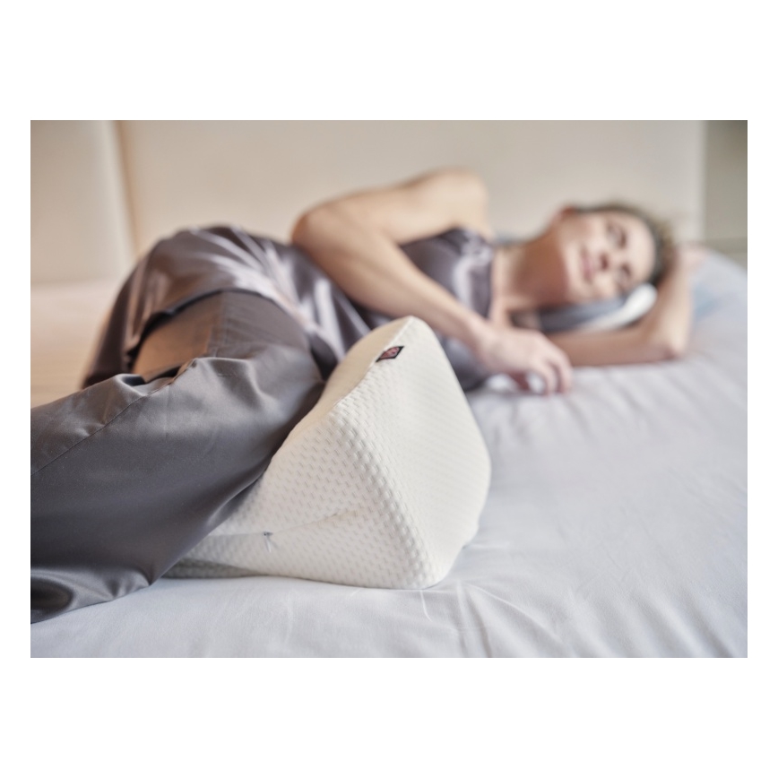 CONNECT IT CFH-6010-WH - Anatomisches Kniekissen Taurus Knee Weiß