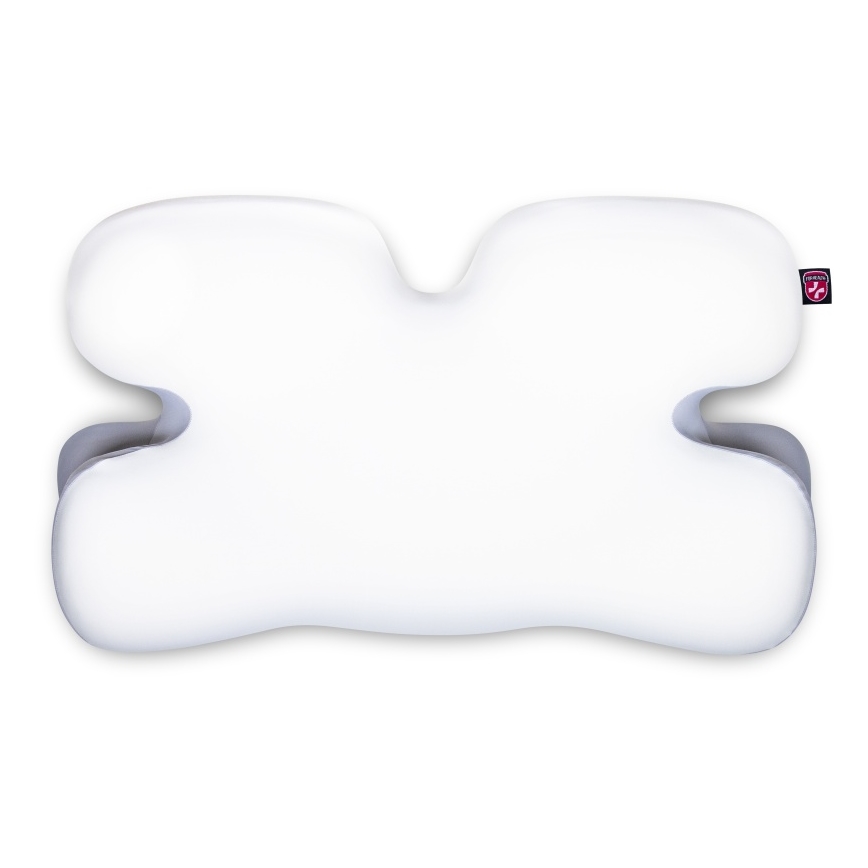 CONNECT IT CFH-6030-WH - Anatomisches Kissen Virgo Weiß/Grau