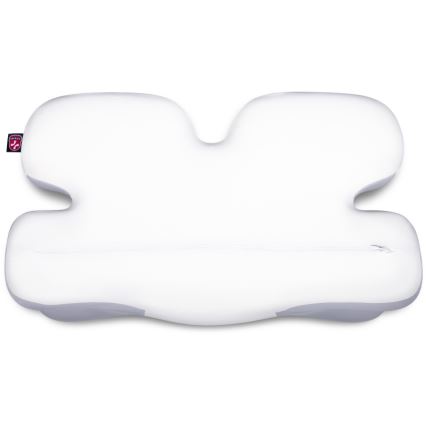 CONNECT IT CFH-6030-WH - Anatomisches Kissen Virgo Weiß/Grau