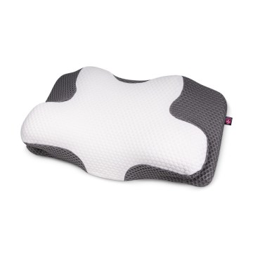 CONNECT IT CFH-6031-WH - Anatomisches Kissen Lyra Weiß/Grau