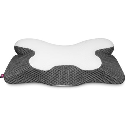 CONNECT IT CFH-6031-WH - Anatomisches Kissen Lyra Weiß/Grau