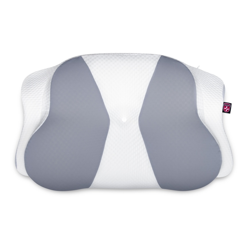 CONNECT IT CFH-6032-WH - Anatomisches Kissen Gemini Weiß/Grau