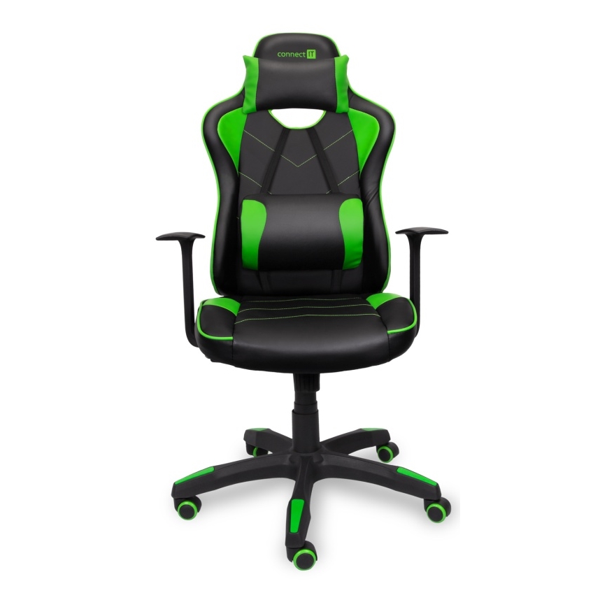 CONNECT IT CGC-0700-GR - Gaming-Stuhl LeMans Pro Schwarz/Grün