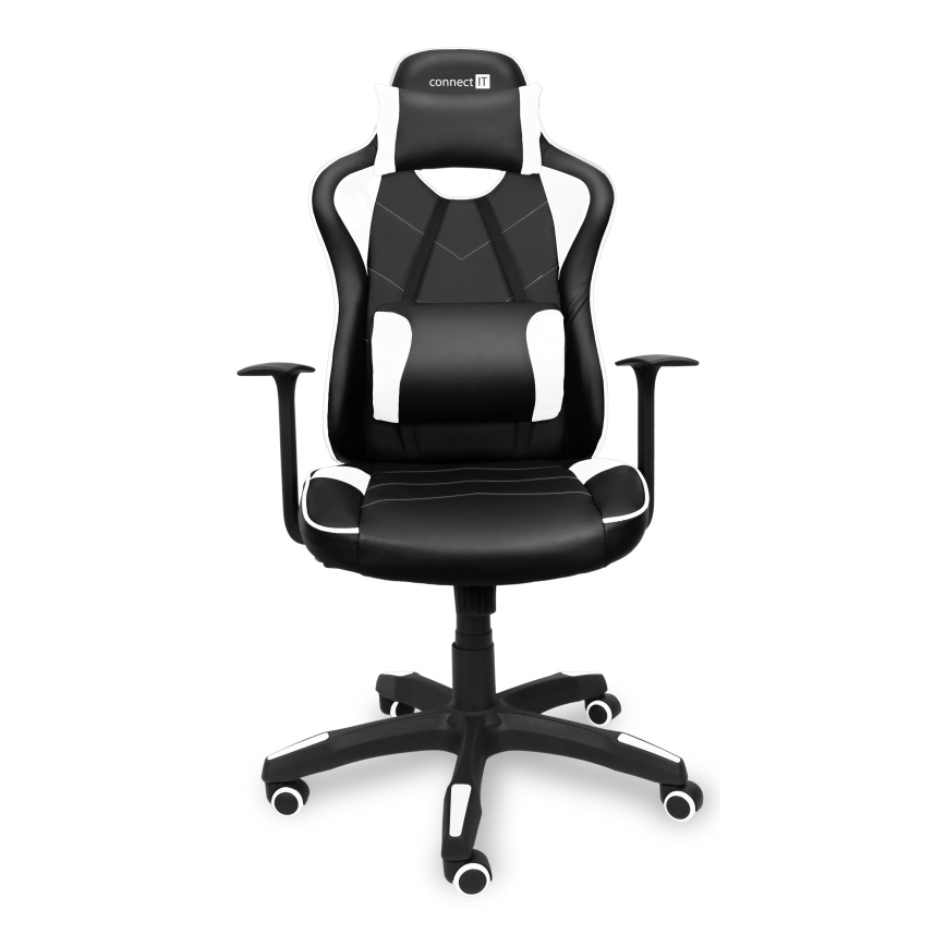 CONNECT IT CGC-0700-WH - Gaming-Stuhl LeMans Pro Schwarz/Weiß